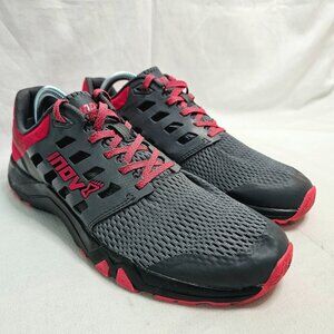 Inov8 All Train 215 Running Shoes Sneakers Athletic Gray Pink Women's Size 10